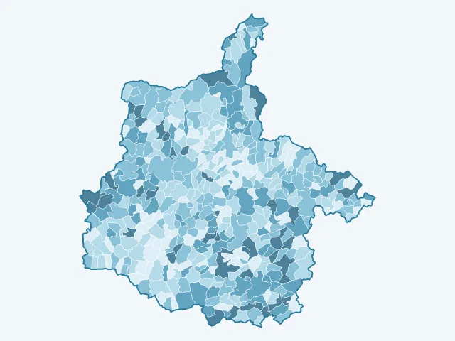 Carte des logements vacants dans les Ardennes (08)