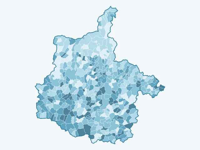 Carte du vote Emmanuel Macron dans les Ardennes (08)