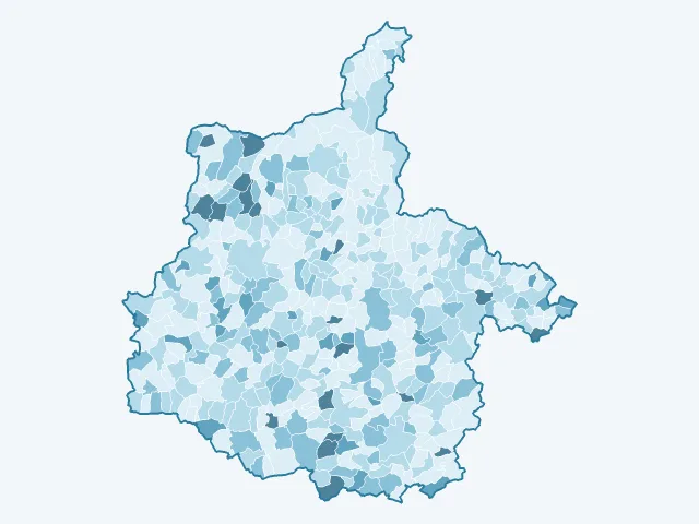 Carte du vote Nicolas Dupont-Aignan dans les Ardennes (08)