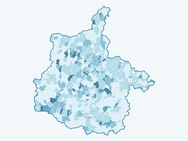 Carte du vote Yannick Jadot dans les Ardennes (08)