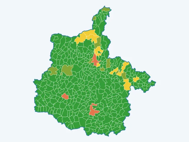 Carte de l'indice de tranquillité dans les Ardennes (08)