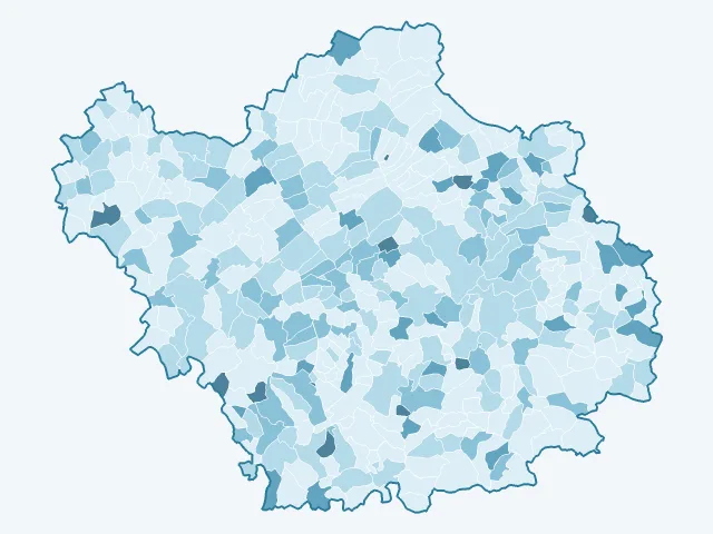 Carte du vote Anne Hidalgo dans l'Aube (10)