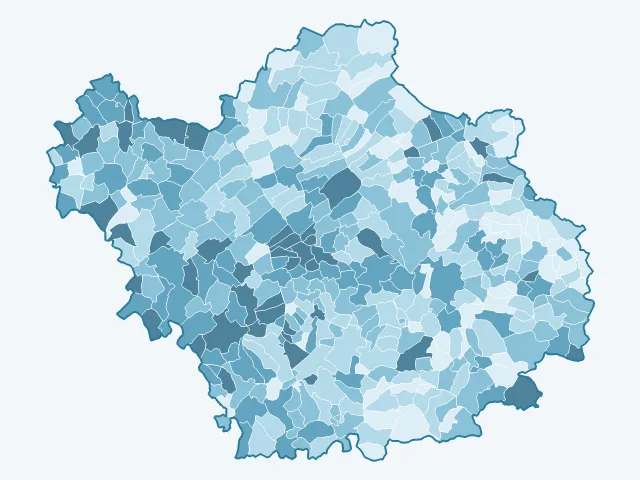 Carte du vote Jean-Luc Mélenchon dans l'Aube (10)