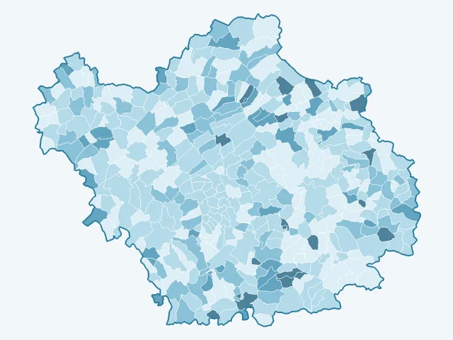 Carte du vote Nicolas Dupont-Aignan dans l'Aube (10)