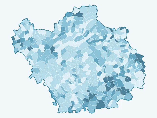 Carte du vote Valérie Pécresse dans l'Aube (10)
