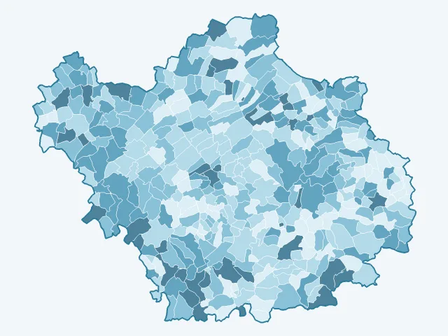 Carte du taux de chômage dans l'Aube (10)