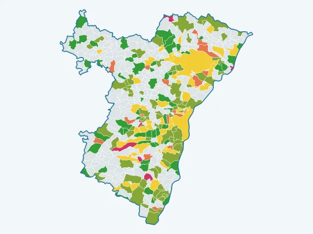 Carte de l'environnement dans le Bas-Rhin (67)
