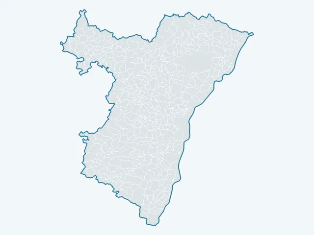 Carte de l'évolution des prix immobiliers dans le Bas-Rhin (67)