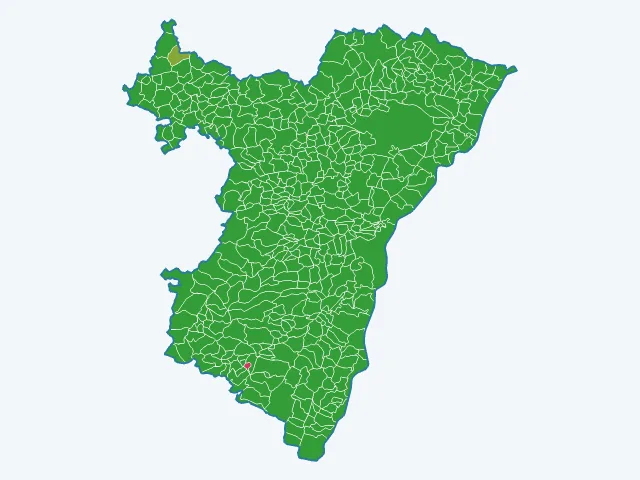 Carte des infractions liées aux stupéfiants dans le Bas-Rhin (67)