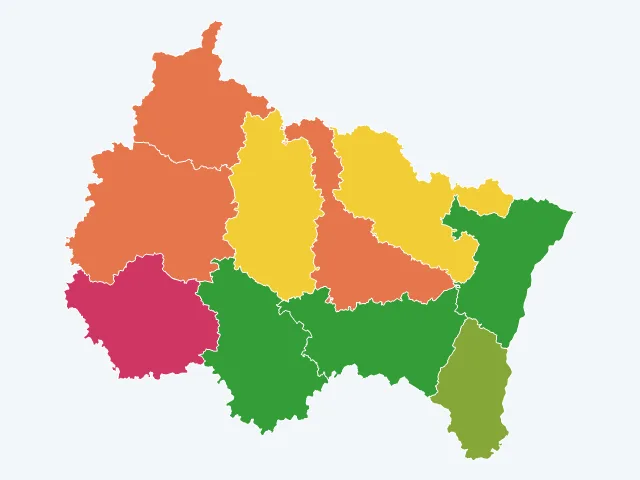 Carte des cambriolages dans le Grand Est