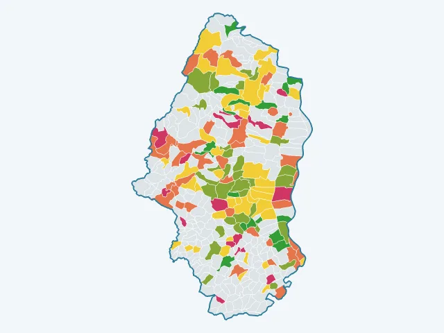 Carte de la vie pratique dans le Haut-Rhin (68)