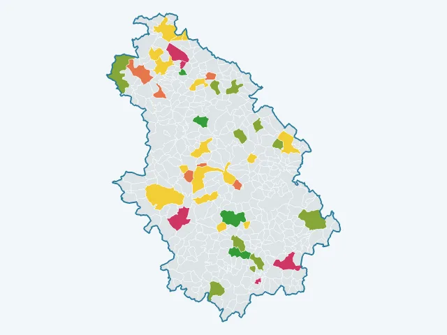 Carte de l'éducation et de la culture dans la Haute-Marne (52)