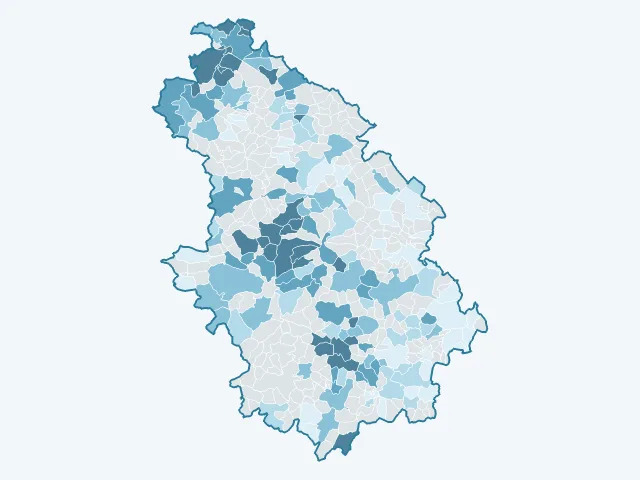 Carte des prix de l'immobilier dans la Haute-Marne (52)
