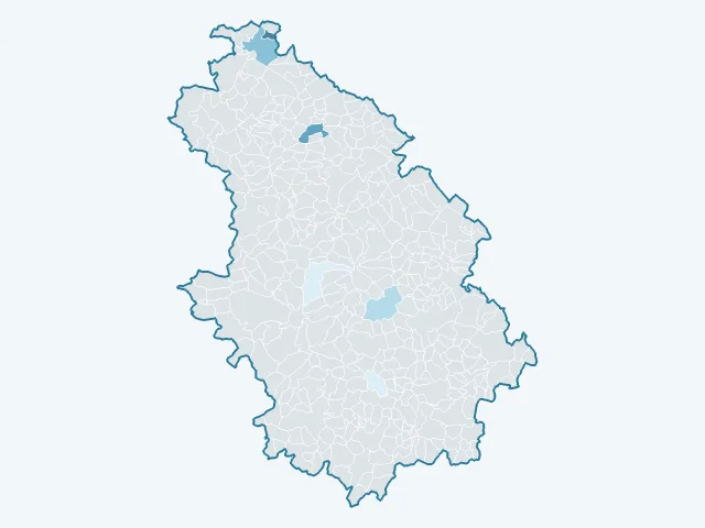 Carte du rendement locatif dans la Haute-Marne (52)