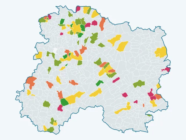 Carte des sports et loisirs dans la Marne (51)