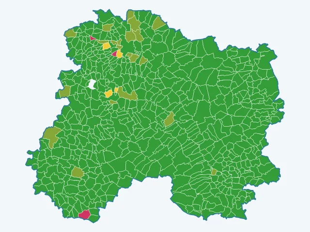 Carte des cambriolages dans la Marne (51)