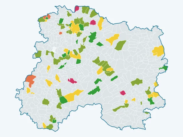Carte de l'éducation et de la culture dans la Marne (51)