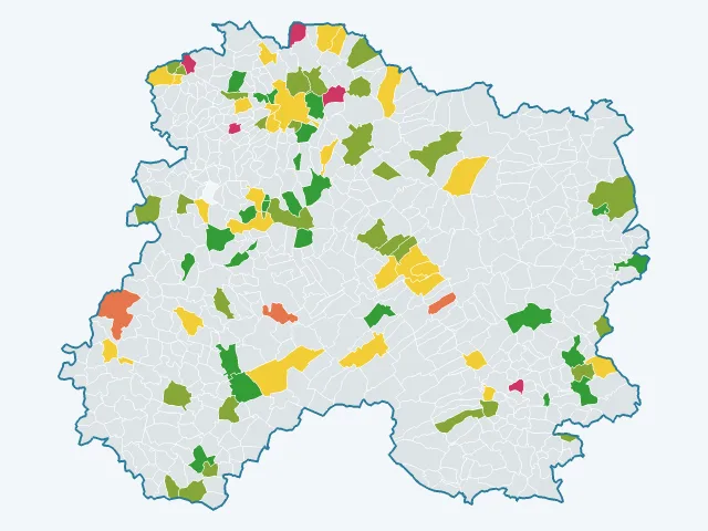 Carte de l'environnement dans la Marne (51)