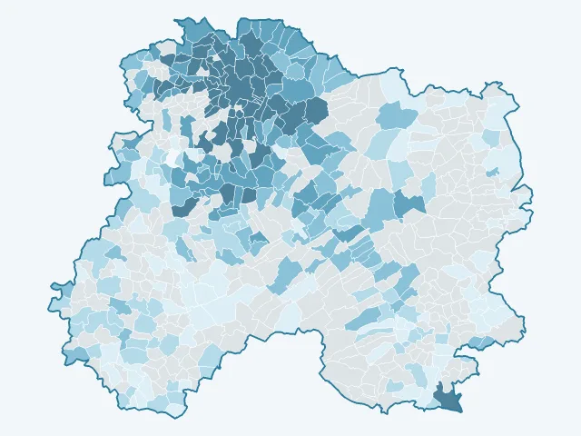 Carte des prix de l'immobilier dans la Marne (51)