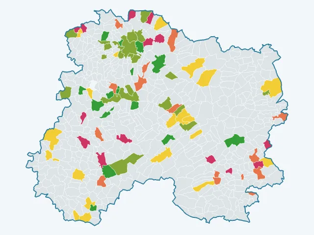 Carte de la vie pratique dans la Marne (51)
