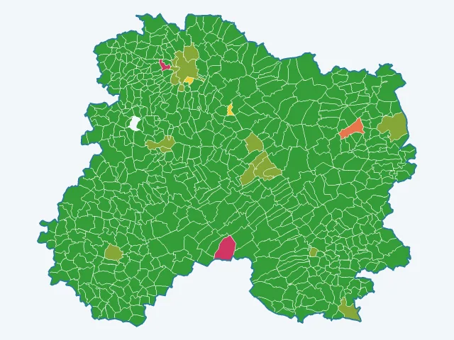 Carte des vols et dégradations dans la Marne (51)