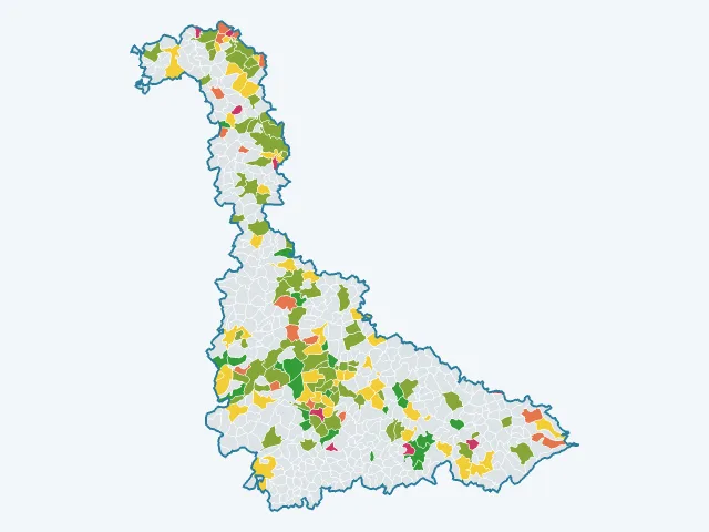 Carte de l'éducation et de la culture dans la Meurthe-et-Moselle (54)