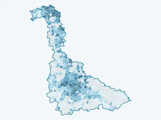 Carte des prix de l'immobilier dans la Meurthe-et-Moselle (54)