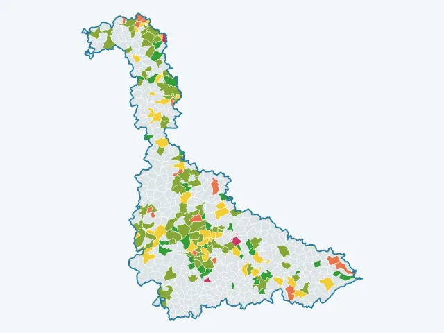 Carte du sentiment de sécurité dans la Meurthe-et-Moselle (54)