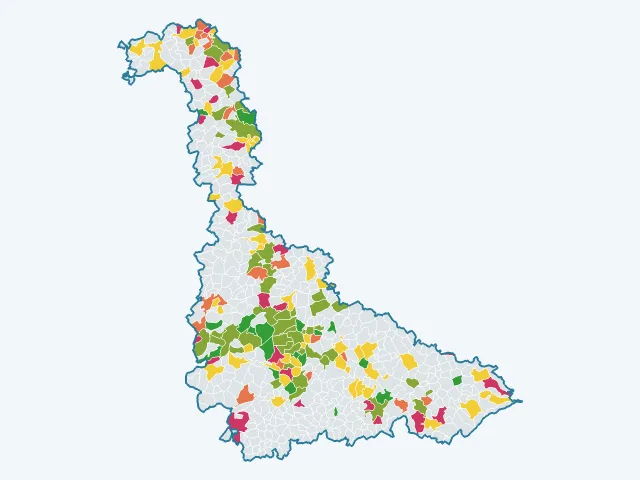 Carte de la vie pratique dans la Meurthe-et-Moselle (54)