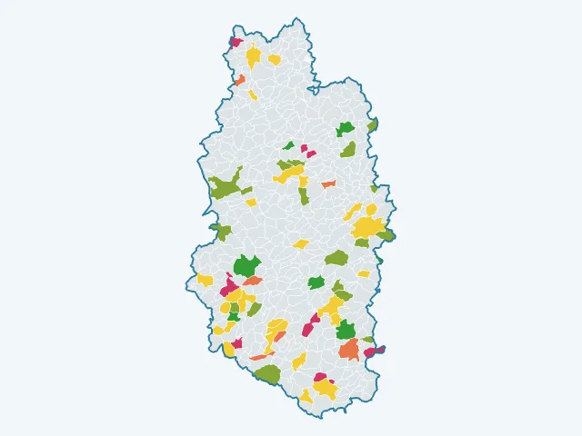 Carte de l'éducation et de la culture dans la Meuse (55)