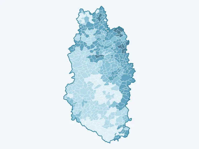Carte des loyers dans la Meuse (55)