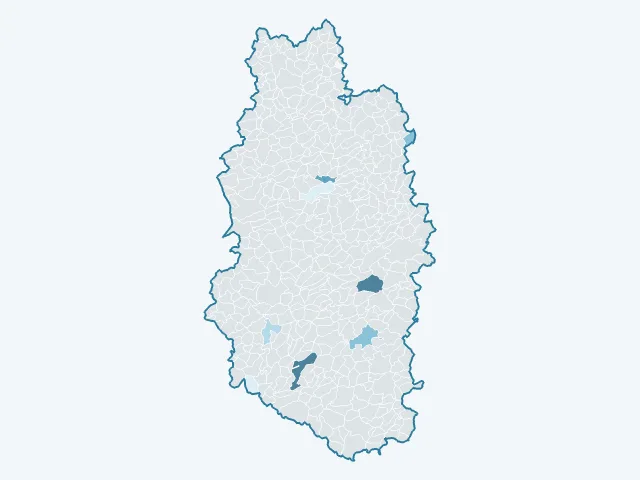 Carte du rendement locatif dans la Meuse (55)