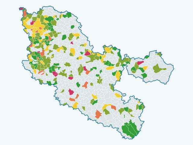 Carte de l'environnement dans la Moselle (57)