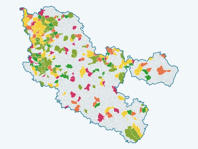 Carte de la vie pratique dans la Moselle (57)