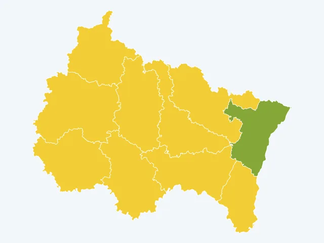 Carte de la vie pratique dans le Grand Est