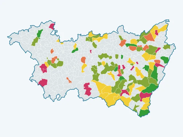 Carte des sports et loisirs dans les Vosges (88)