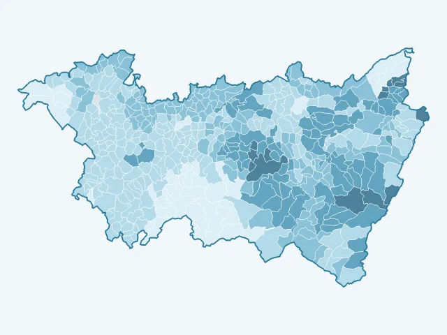 Carte des loyers dans les Vosges (88)