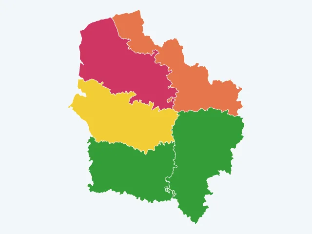 Carte des agressions physiques et sexuelles dans les Hauts-de-France