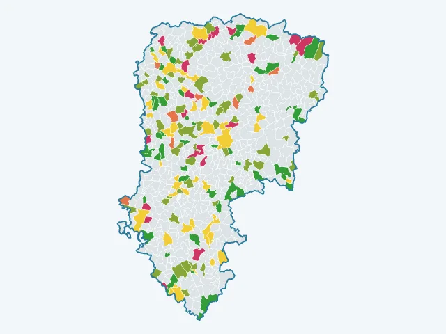 Carte de l'environnement dans l'Aisne (02)