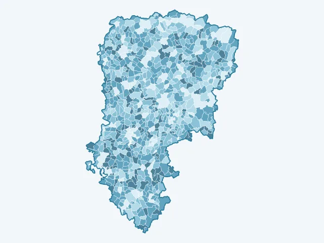 Carte des propriétaires dans l'Aisne (02)