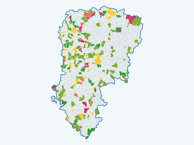 Carte du sentiment de sécurité dans l'Aisne (02)