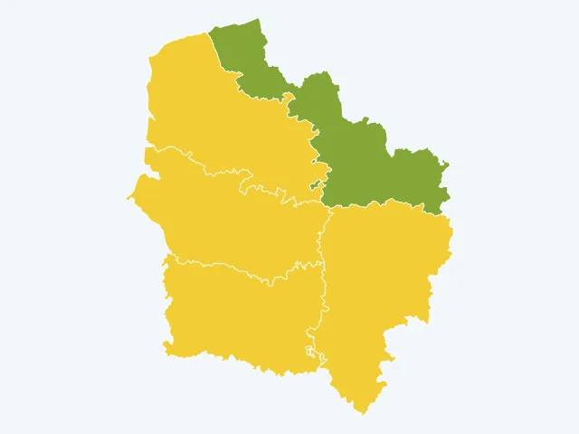 Carte de l'éducation et de la culture dans les Hauts-de-France