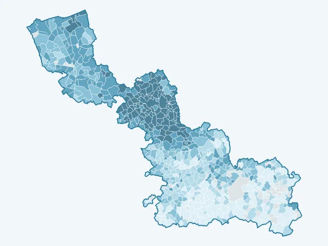 Carte des prix de l'immobilier dans le Nord (59)