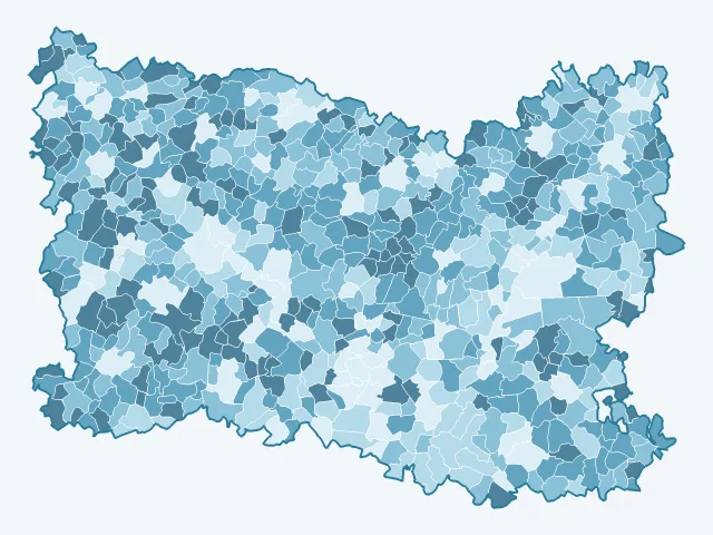 Carte des propriétaires dans l'Oise (60)