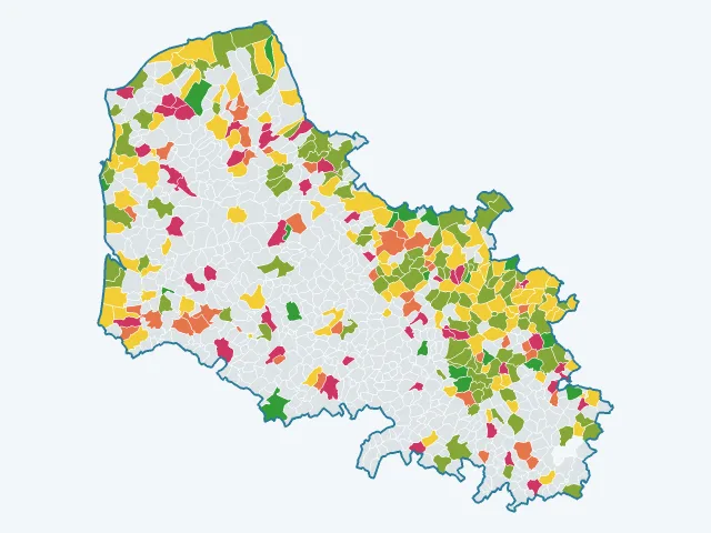 Carte des sports et loisirs dans le Pas-de-Calais (62)