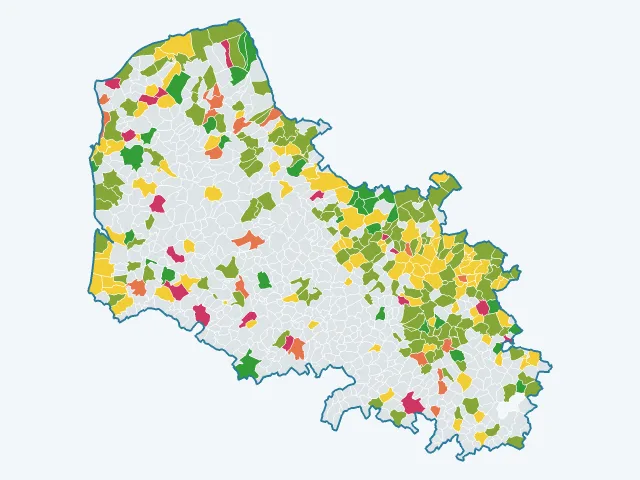Carte de l'éducation et de la culture dans le Pas-de-Calais (62)