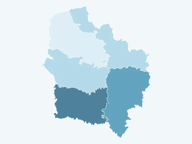 Carte du vote Éric Zemmour dans les Hauts-de-France