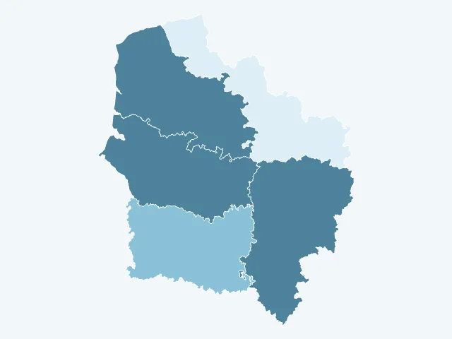 Carte du vote Nathalie Arthaud dans les Hauts-de-France