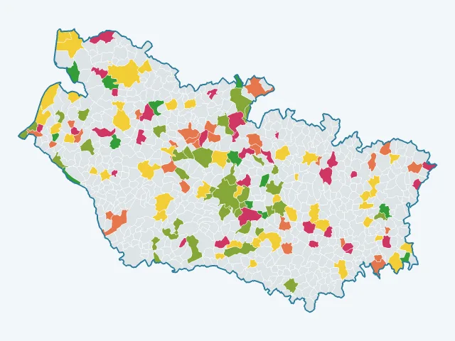 Carte des sports et loisirs dans la Somme (80)
