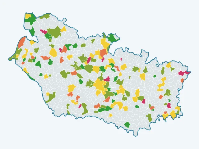 Carte de l'environnement dans la Somme (80)